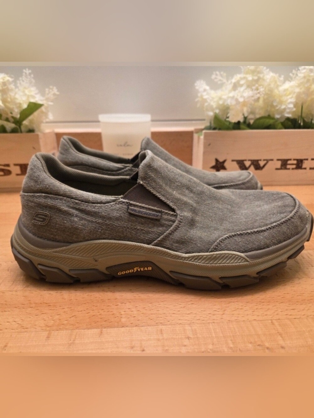 Skechers Men's Relaxed Fit: Respected - Fallston Slip-On  Shoes Mens Size 9